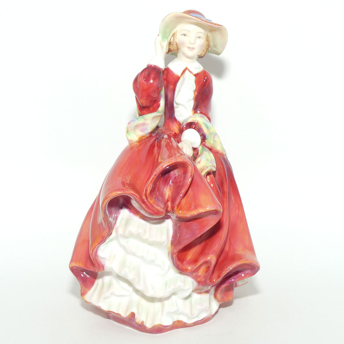 HN1834 Royal Doulton figure Top O' The Hill | Red | 1950's