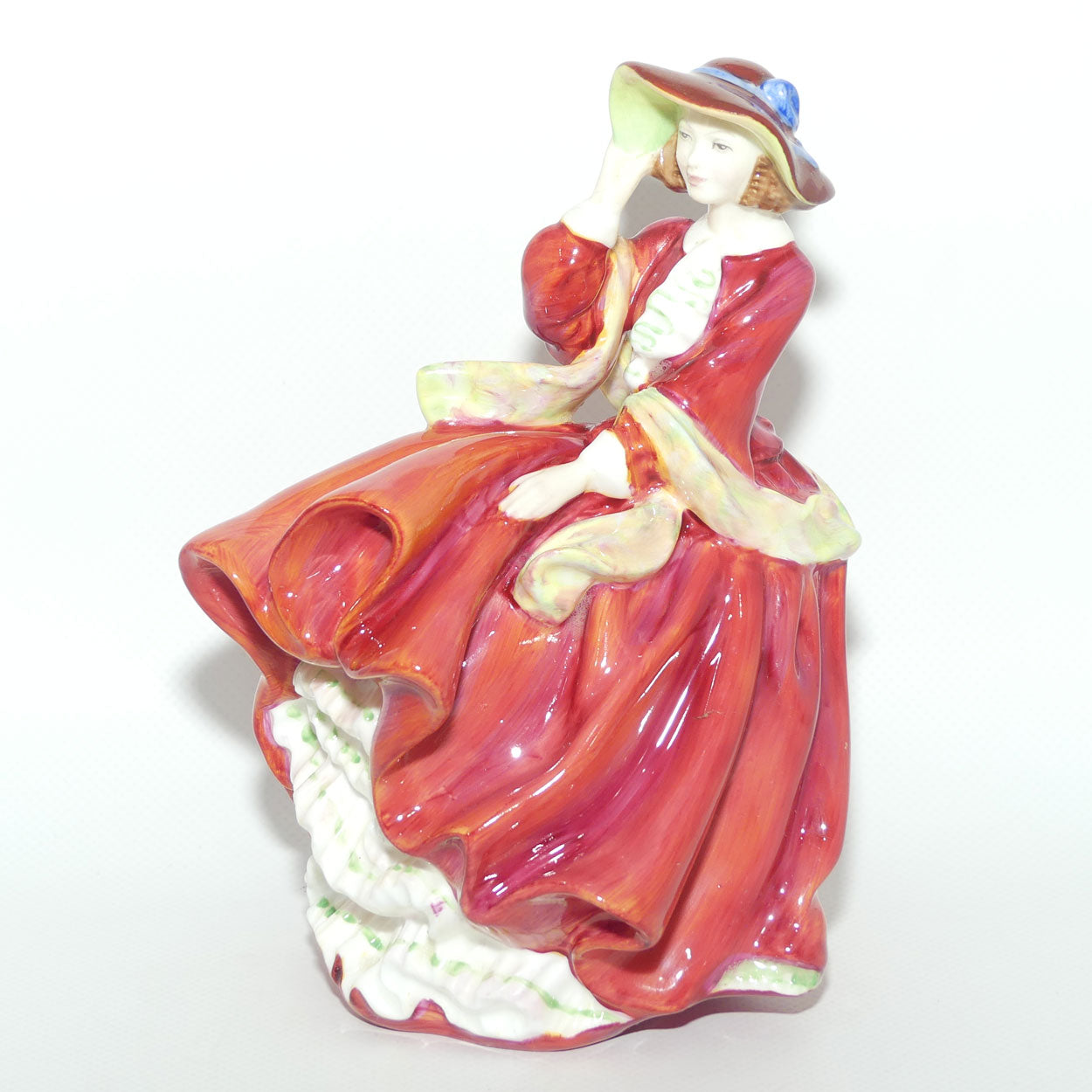 HN1834 Royal Doulton figure Top O' The Hill | Red | 1990s