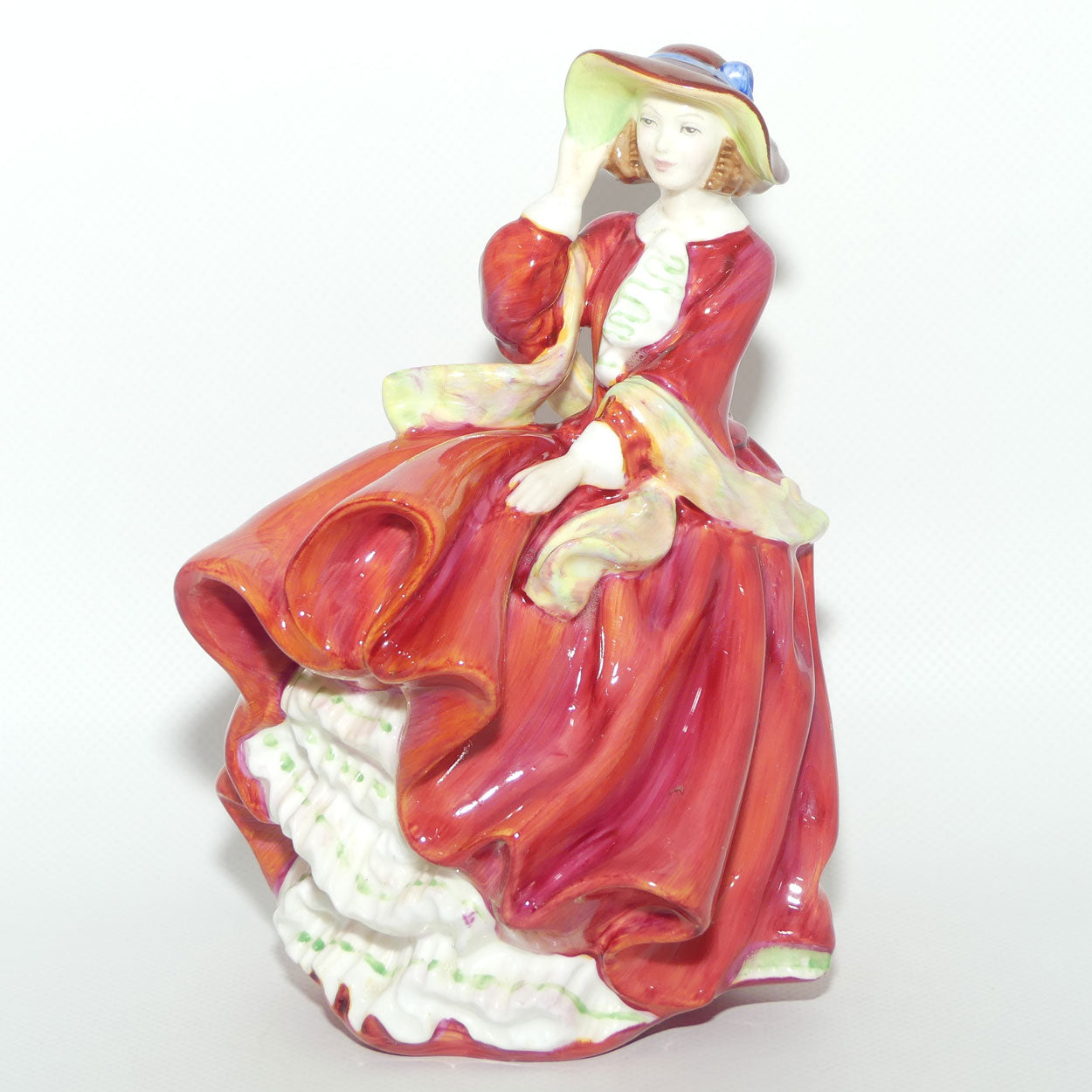HN1834 Royal Doulton figure Top O' The Hill | Red | 1990s