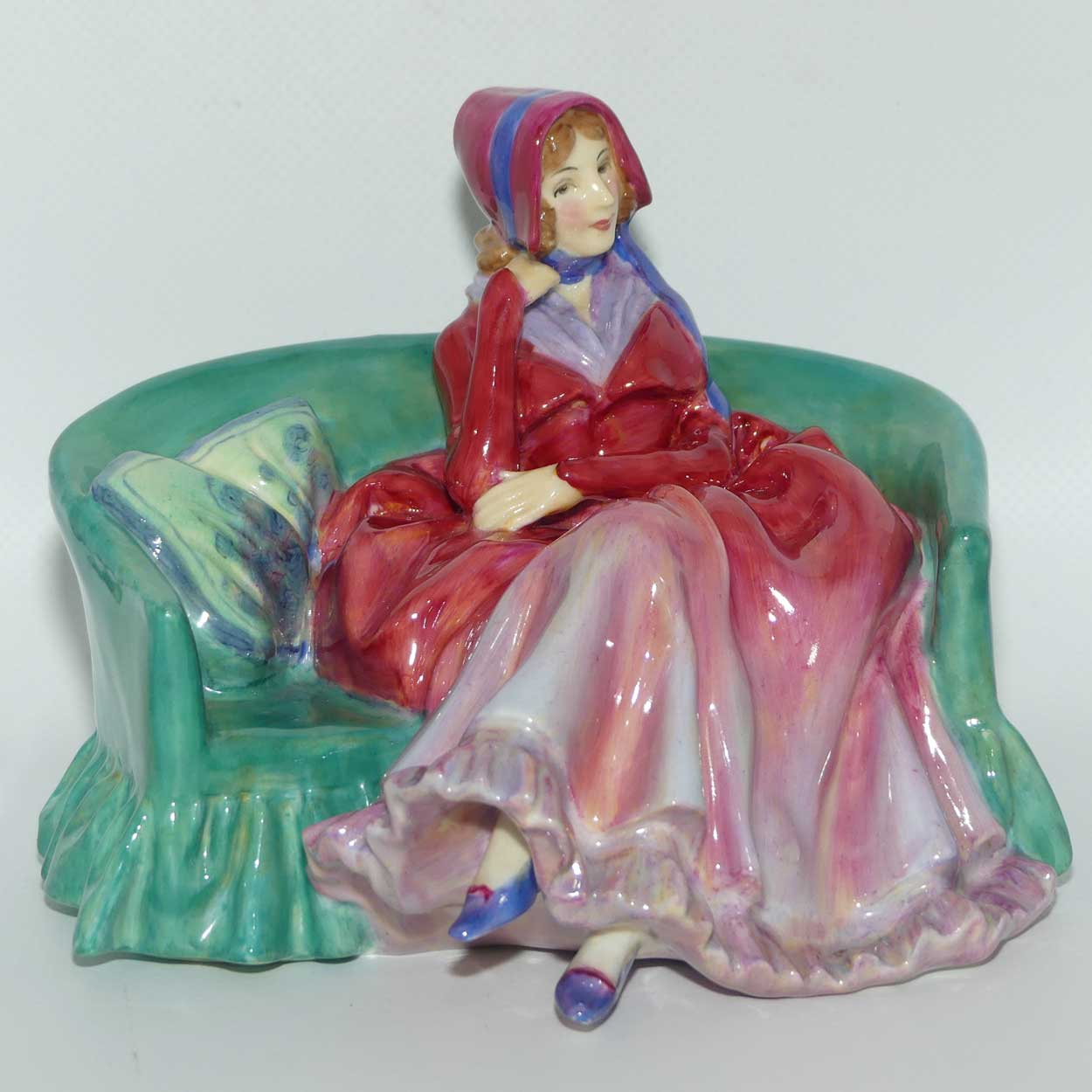 HN1847 Royal Doulton figure Reflections | #1 | Red and Green