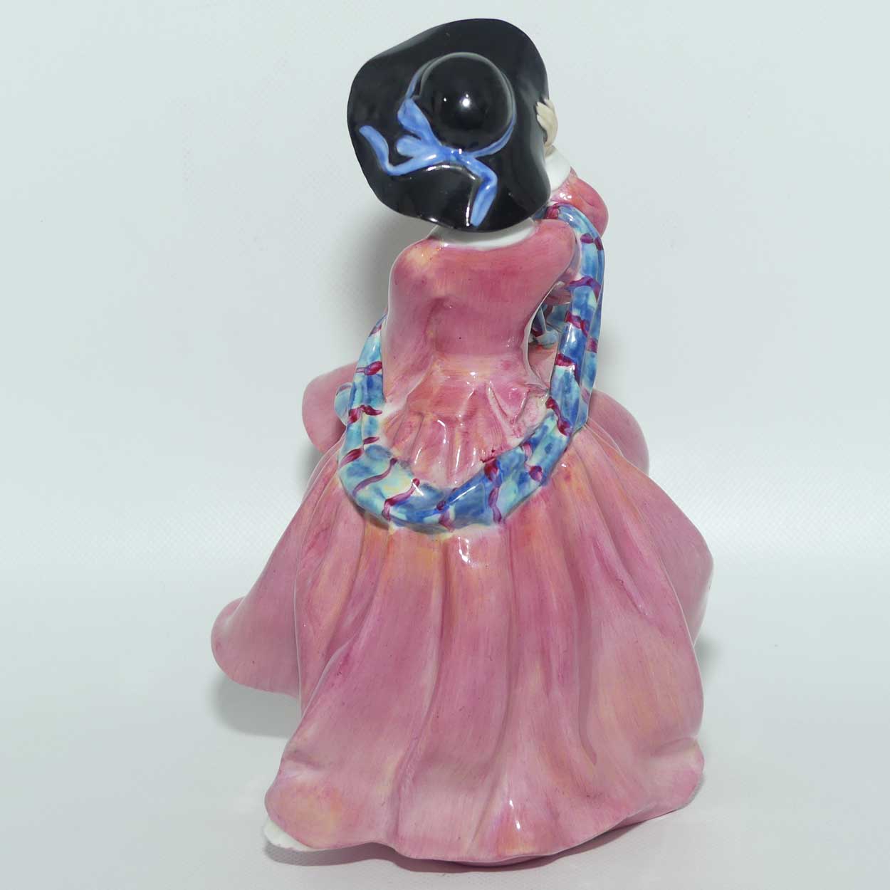 HN1849 Royal Doulton figure Top O' The Hill | Pink | early