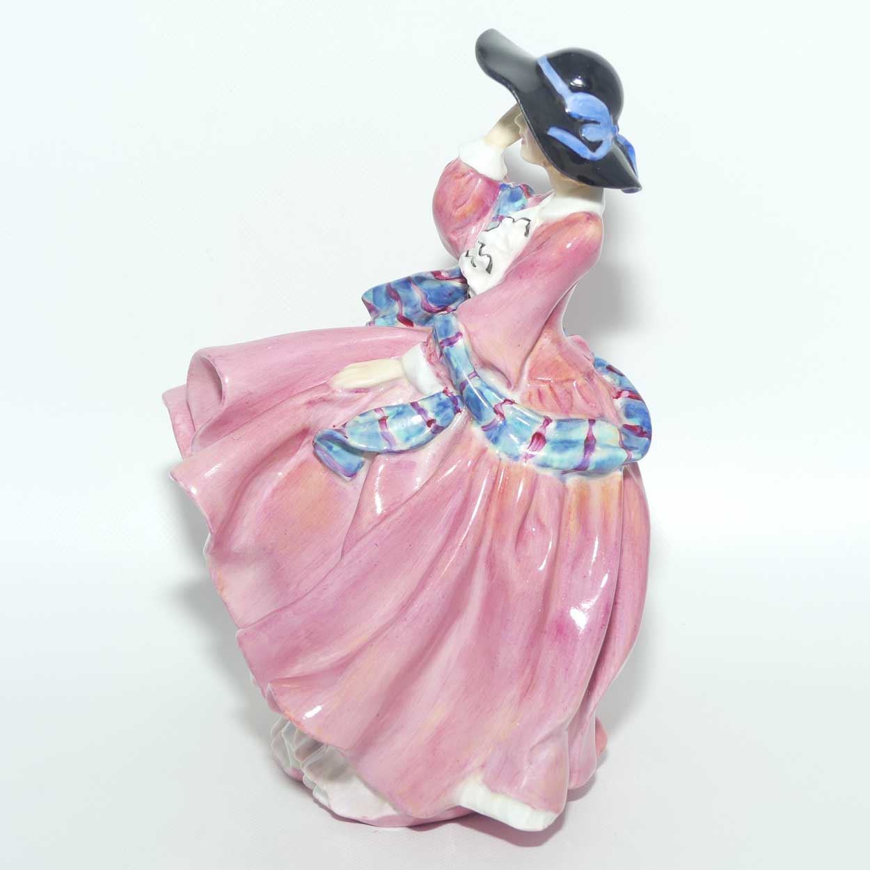 HN1849 Royal Doulton figure Top O' The Hill | Pink | early