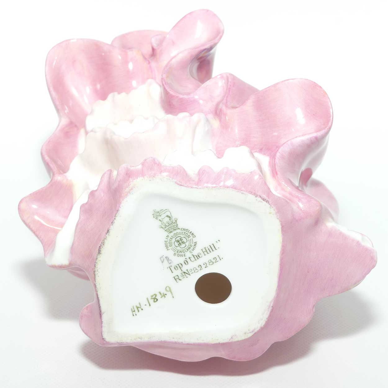 HN1849 Royal Doulton figure Top O' The Hill | Pink | early