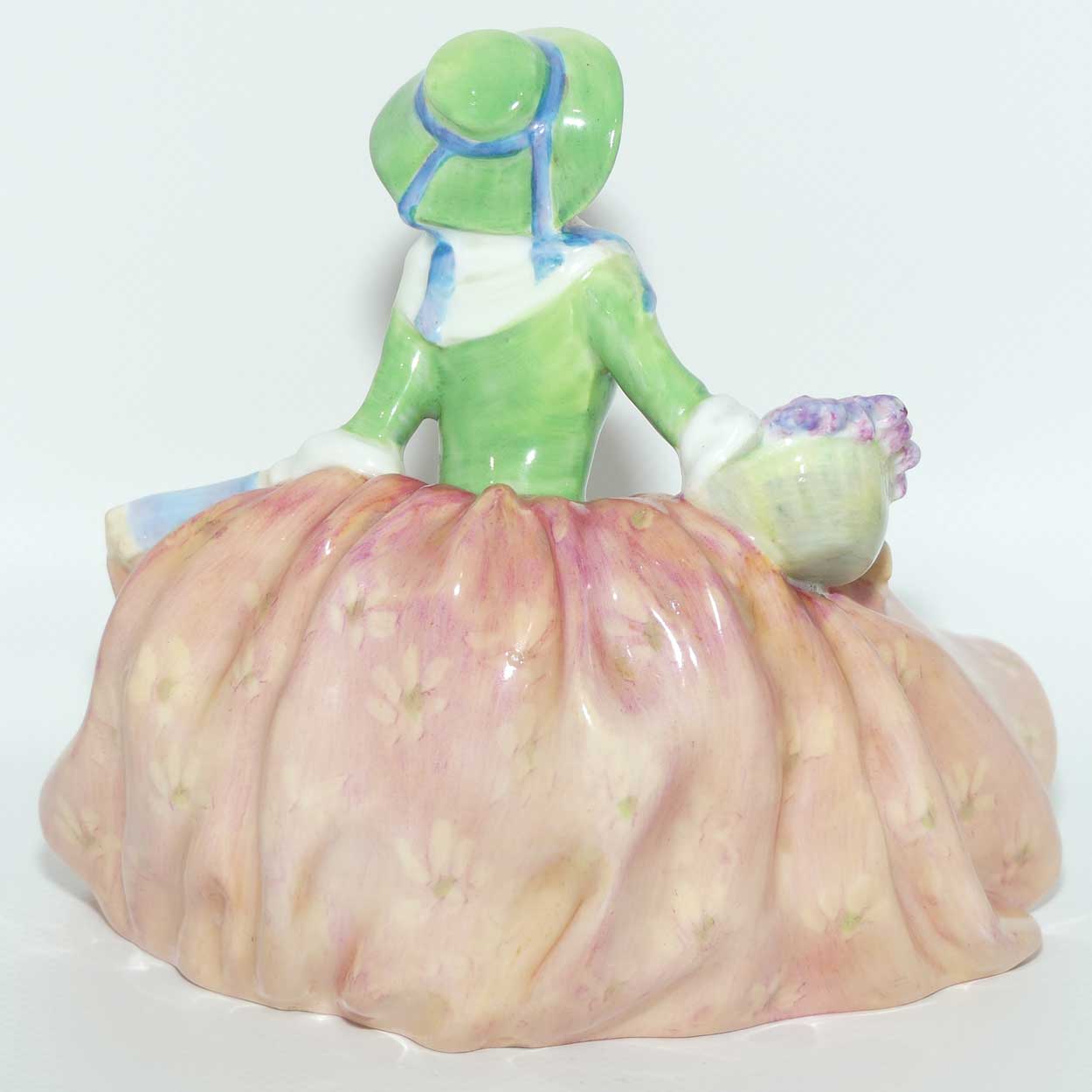 HN1871 Royal Doulton figure Annabella | Pink and Green | c.1942