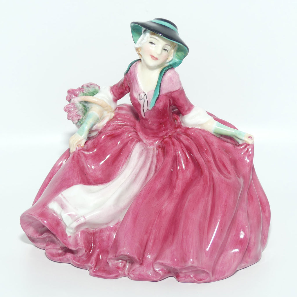 HN1875 Royal Doulton figurine Annabella | Red | Leslie Harradine