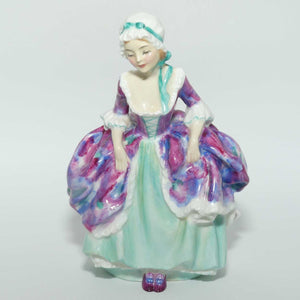 HN1889 Royal Doulton figure Goody Two Shoes | Green and Purple