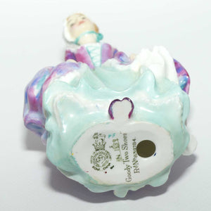 HN1889 Royal Doulton figure Goody Two Shoes | Green and Purple