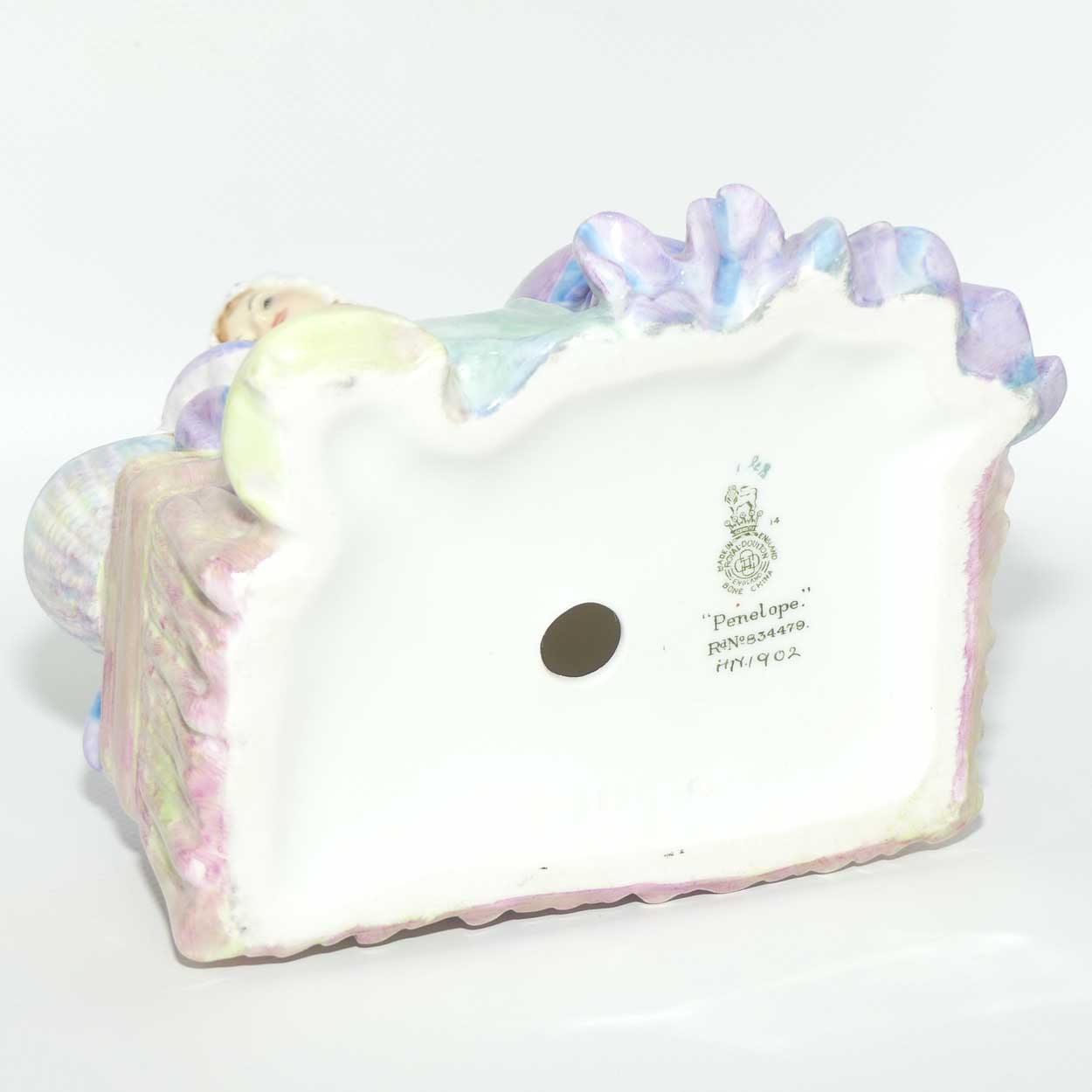 HN1902 Royal Doulton figure Penelope | Lavender and Green