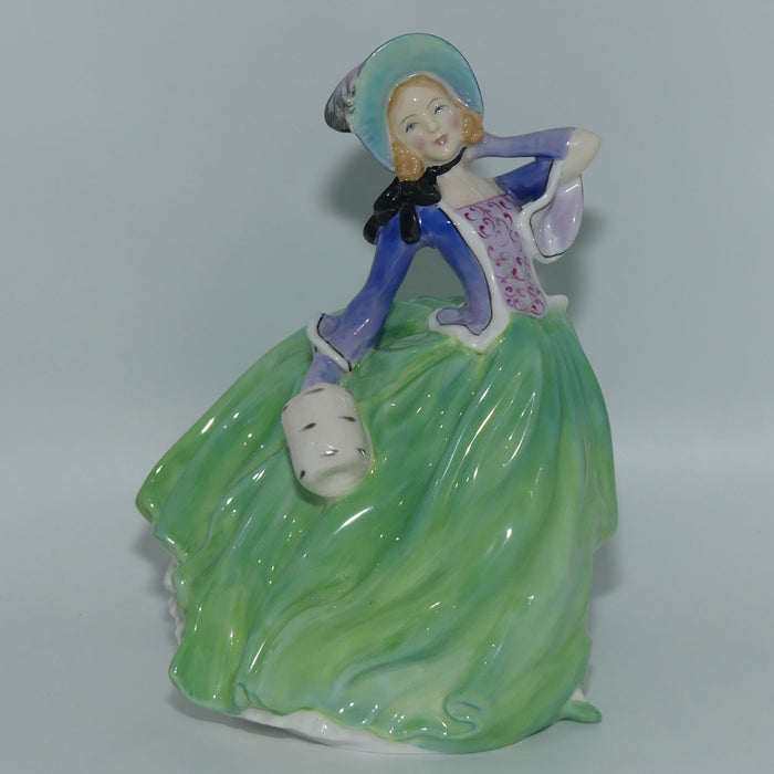 HN1913 Royal Doulton figure Autumn Breezes | Green and Blue