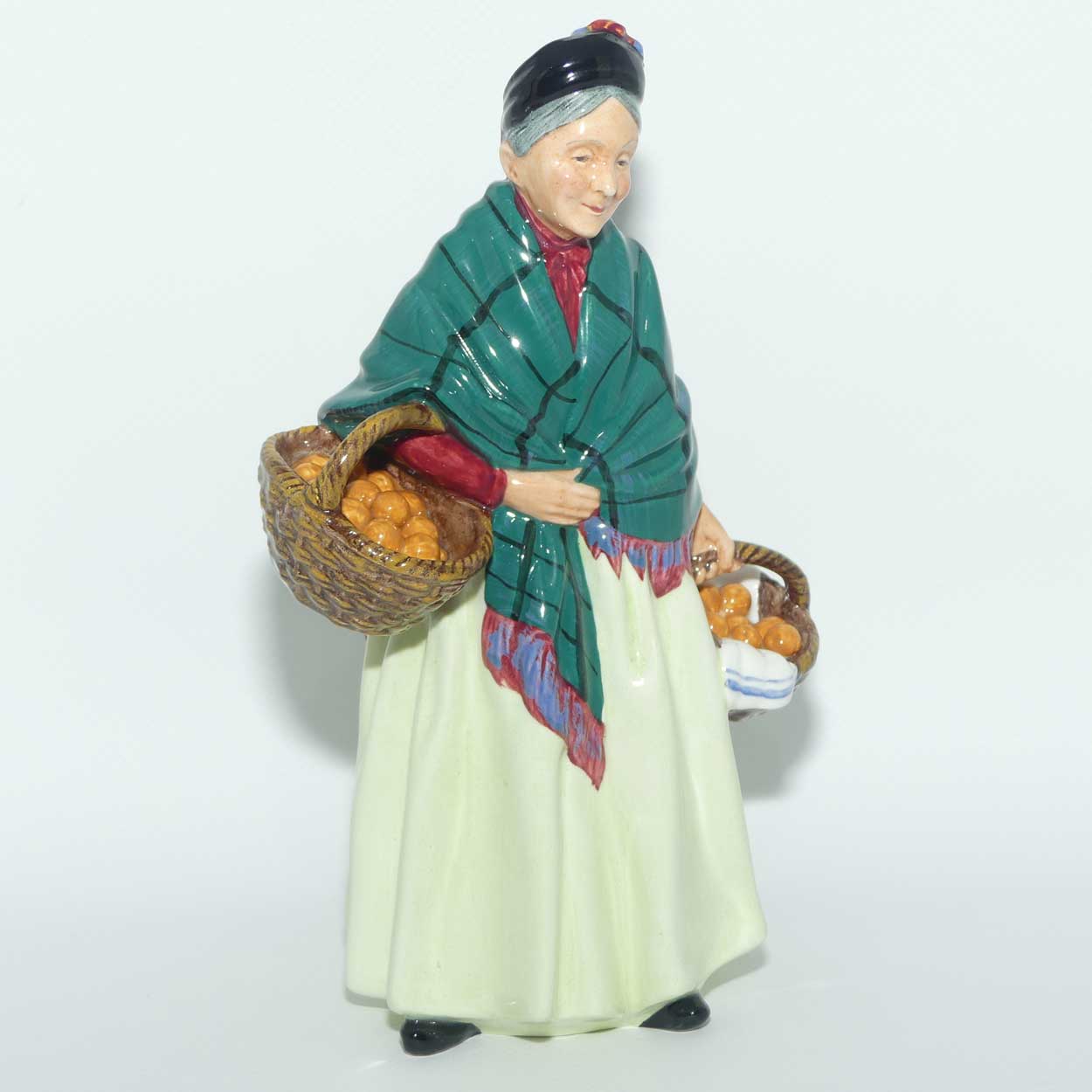 HN1953 Royal Doulton figure The Orange Lady | Green