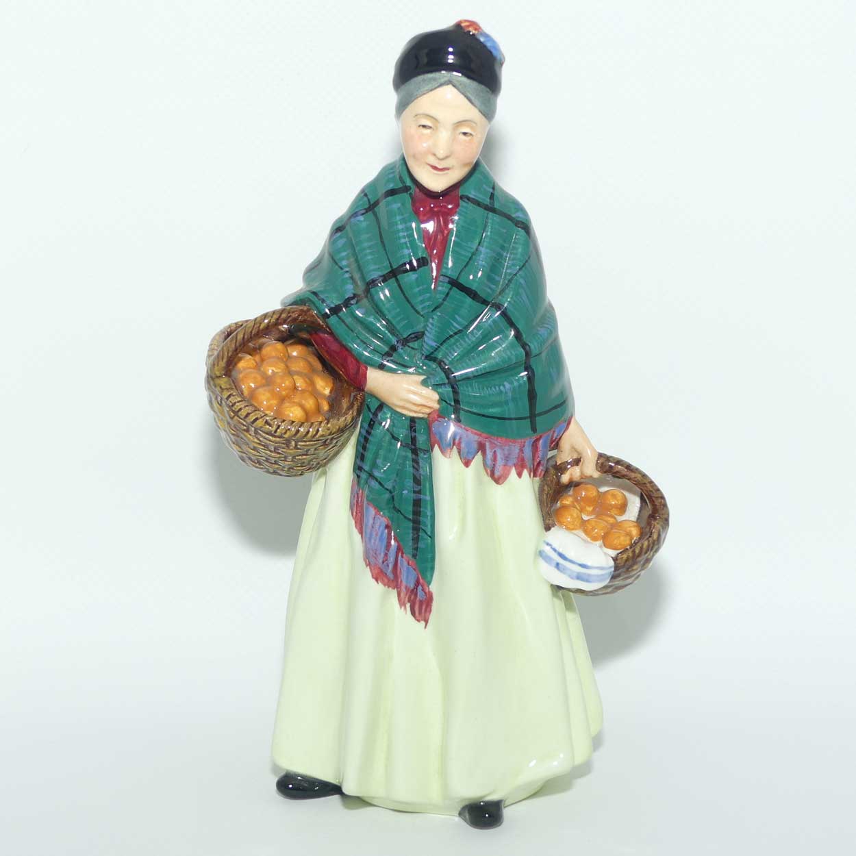 HN1953 Royal Doulton figure The Orange Lady | Green