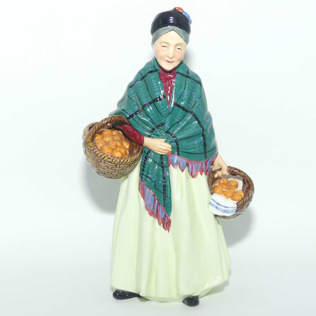 HN1953 Royal Doulton figure The Orange Lady | Green