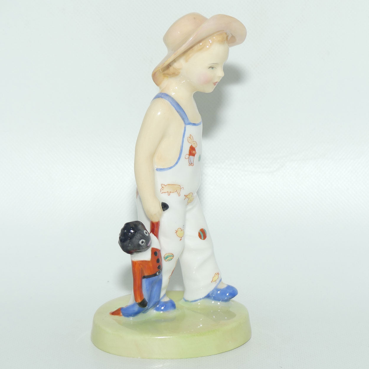 HN1979 Royal Doulton figure Gollywog | Light Overalls | Handpainted HN