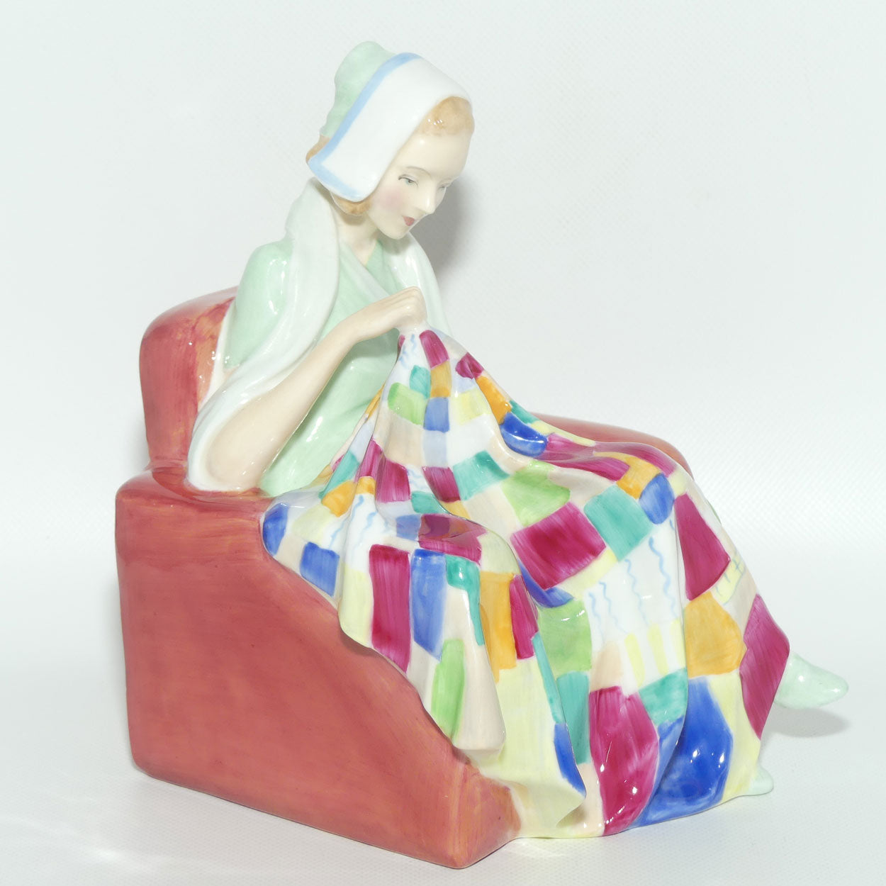 HN1984 Royal Doulton figure The Patchwork Quilt
