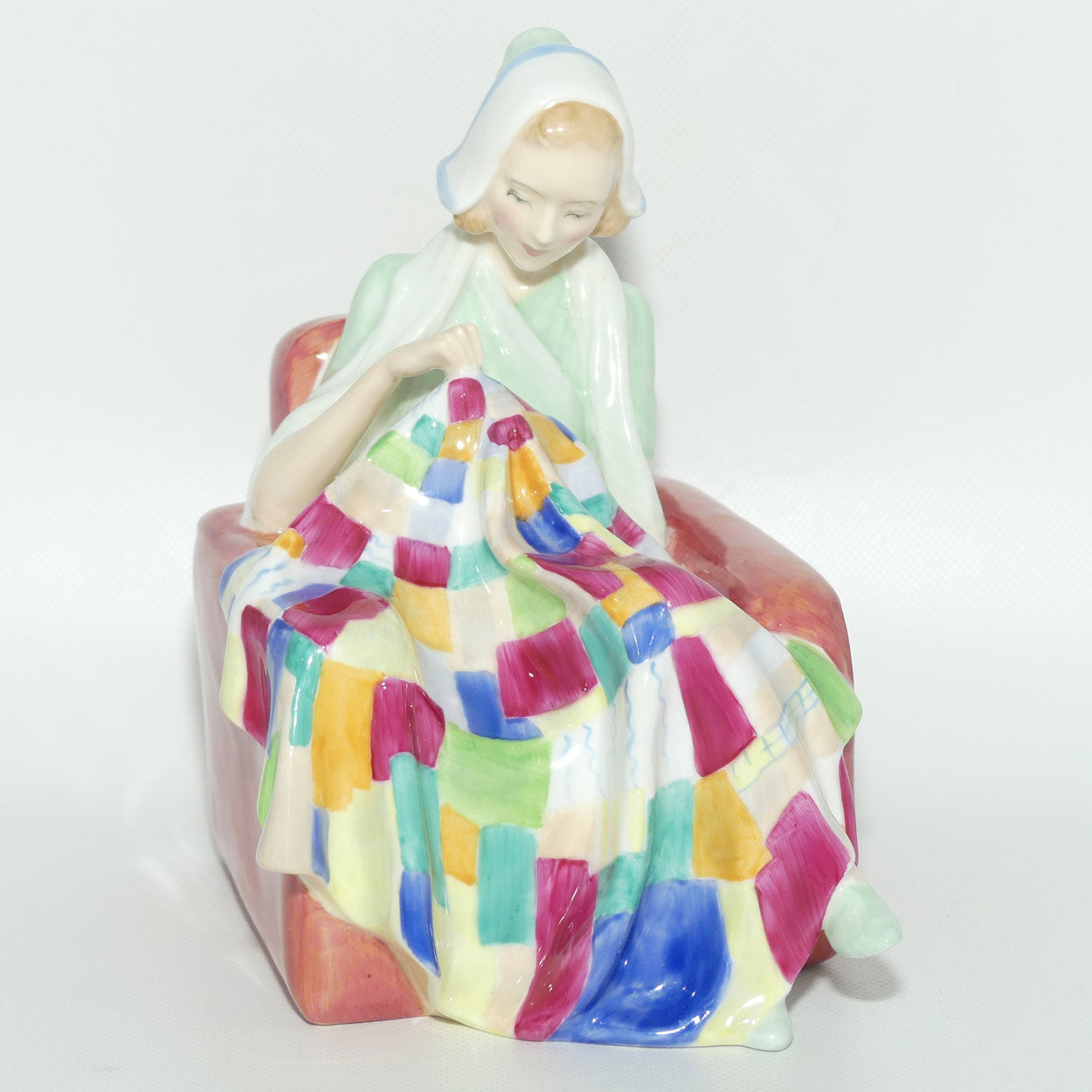 HN1984 Royal Doulton figure The Patchwork Quilt