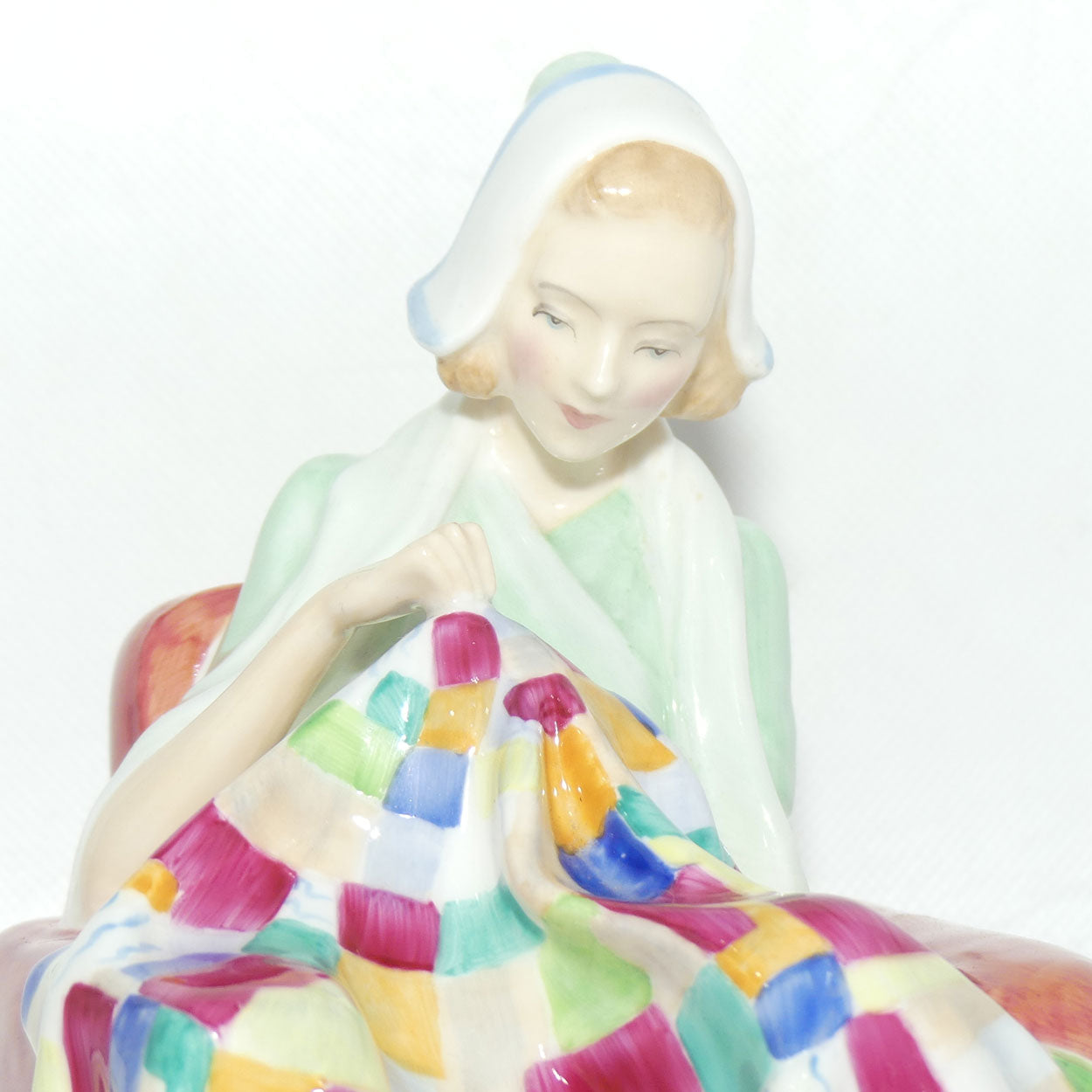 HN1984 Royal Doulton figure The Patchwork Quilt