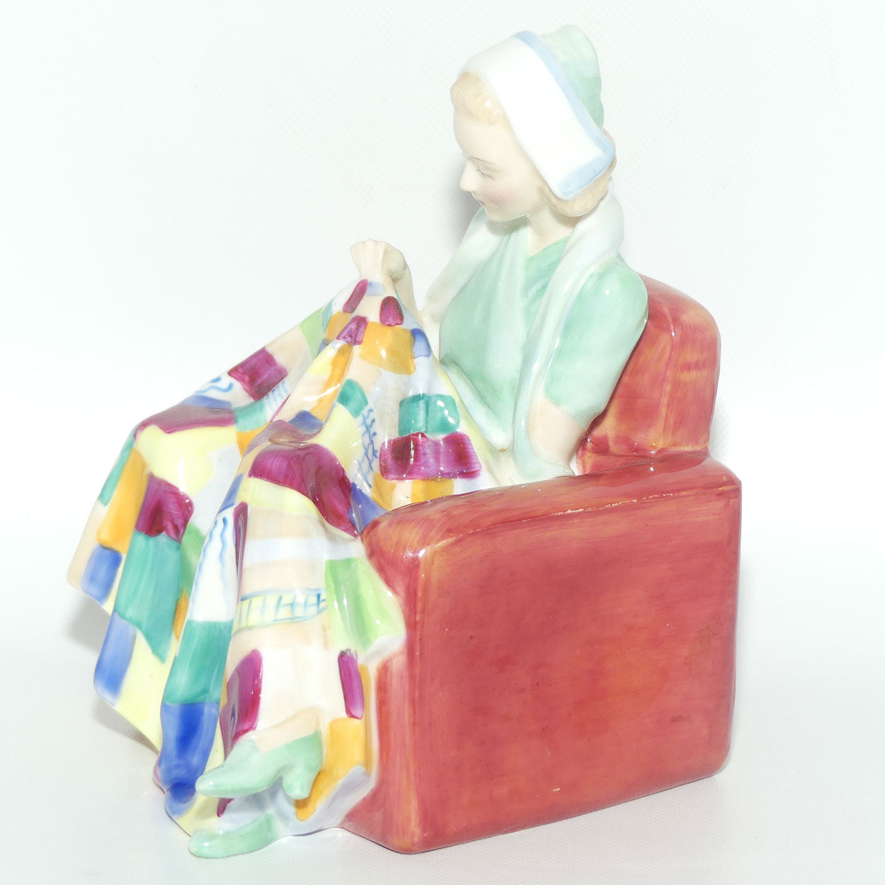 HN1984 Royal Doulton figure The Patchwork Quilt | #2