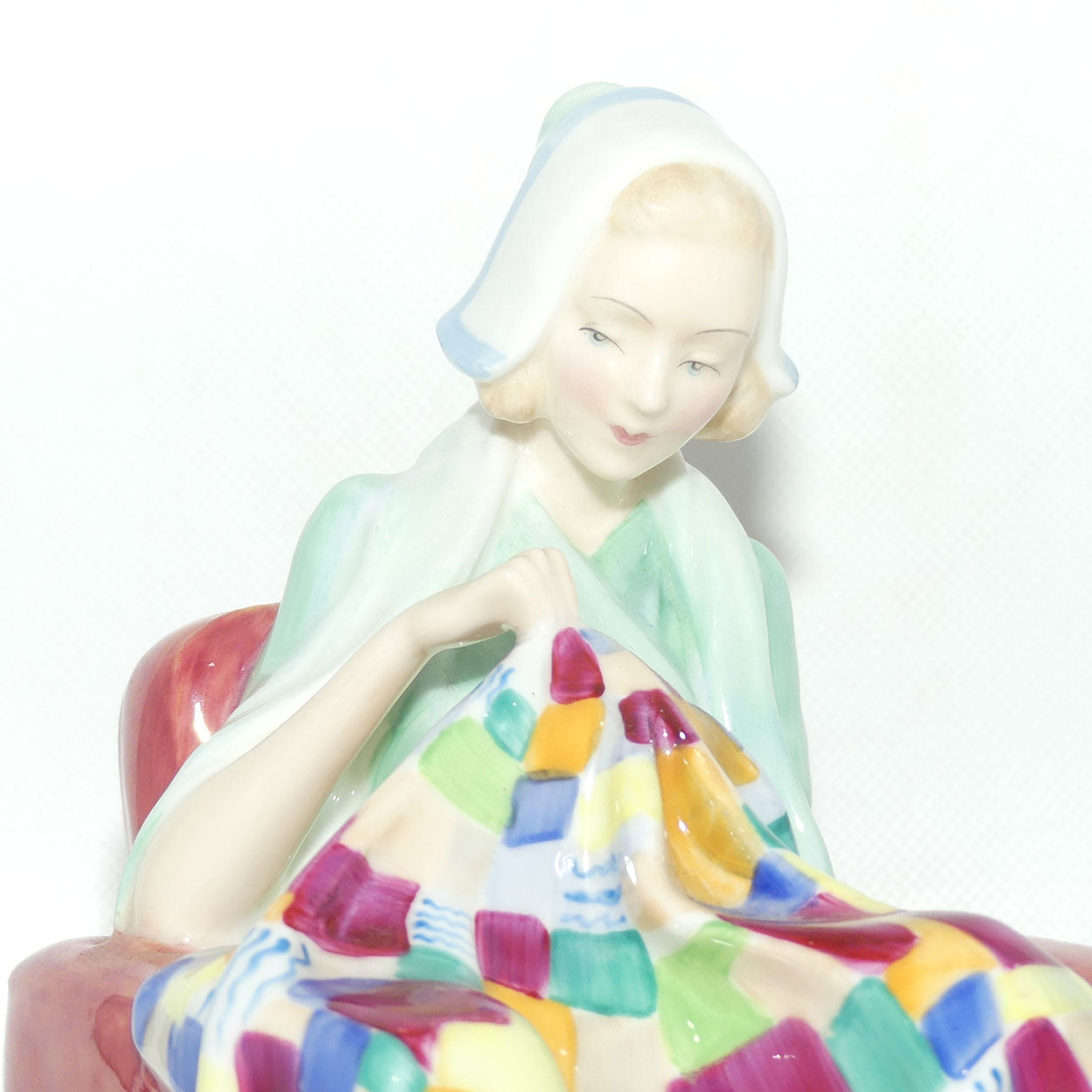 HN1984 Royal Doulton figure The Patchwork Quilt | #2
