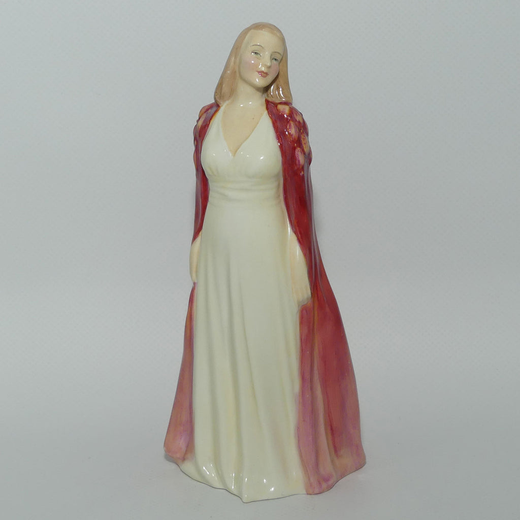 HN1999 Royal Doulton figure Collinette | Red | Leslie Harradine