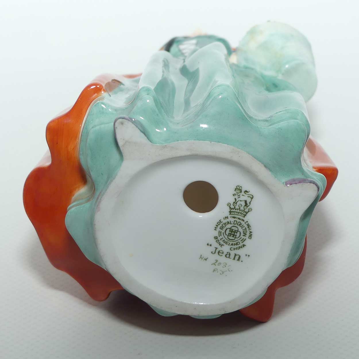 HN2032 Royal Doulton figure Jean | Red and Green