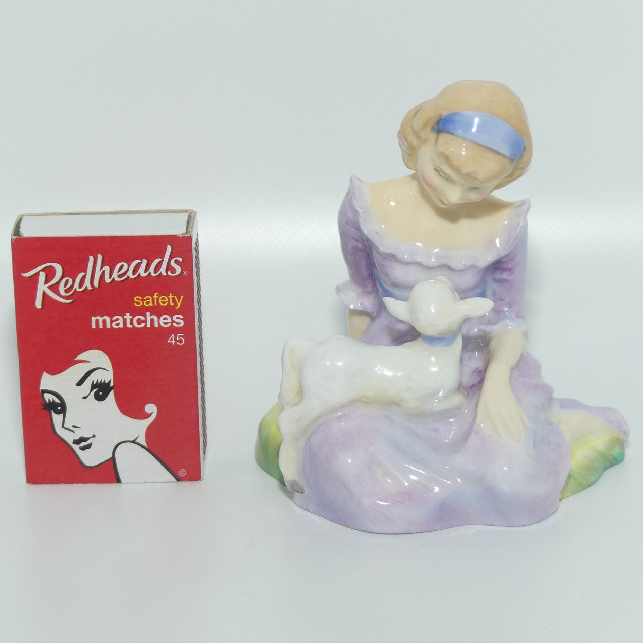 HN2048 Royal Doulton figure Mary Had a Little Lamb