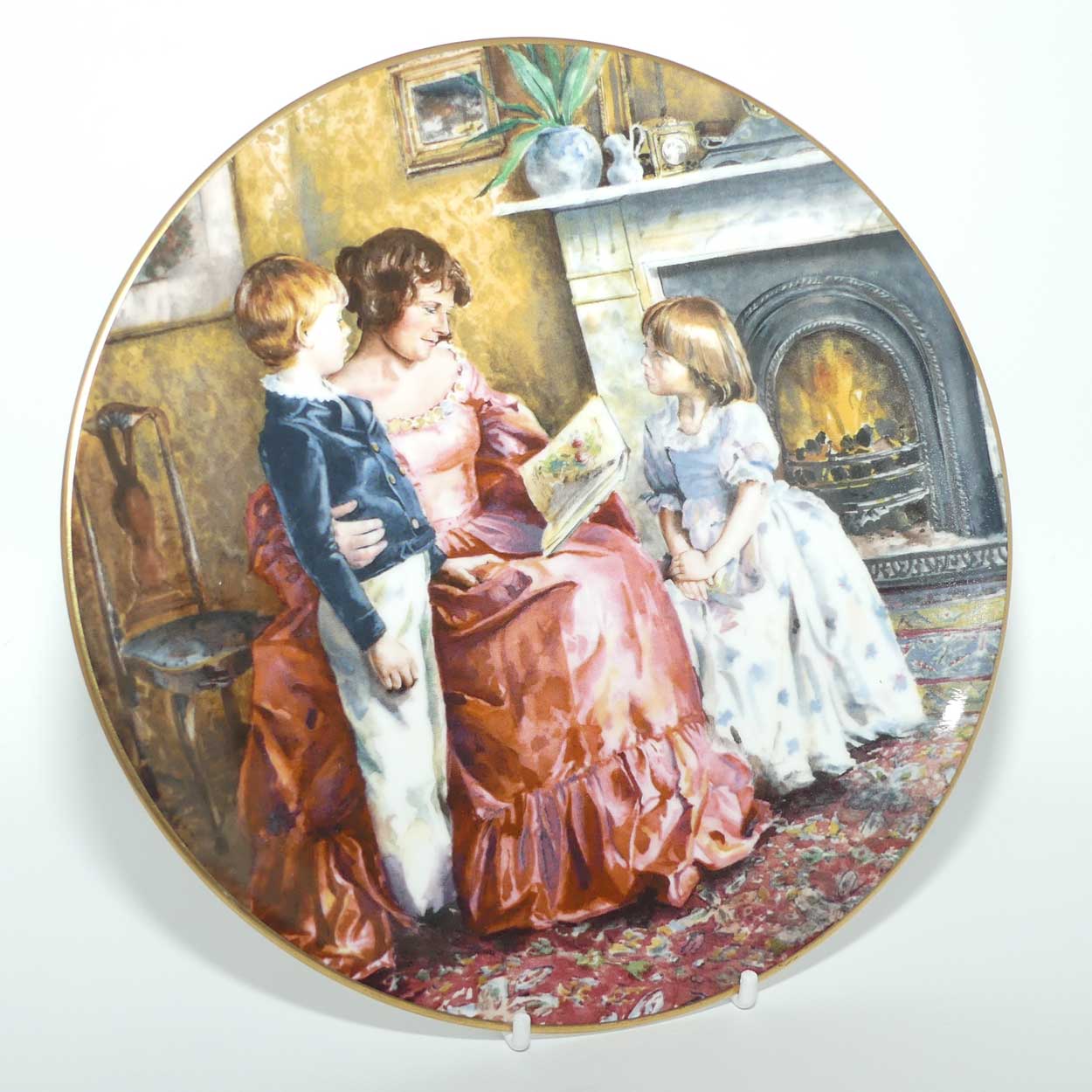 HN2059 Royal Doulton figure Bedtime Story | Companion plate