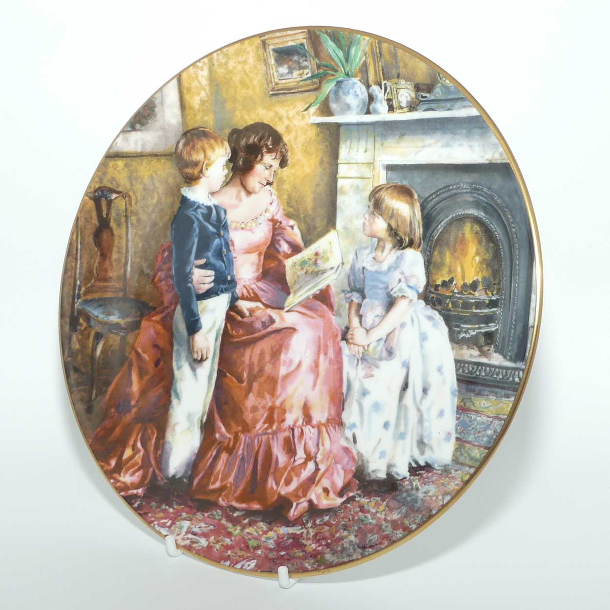 HN2059 Royal Doulton figure Bedtime Story | Companion plate
