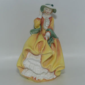 HN2127 Royal Doulton figure Top O' The Hill | Yellow | 1988 BiCentenary