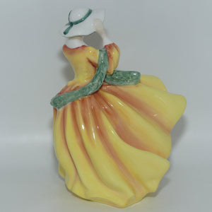 HN2127 Royal Doulton figure Top O' The Hill | Yellow | 1988 BiCentenary