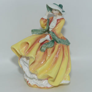 HN2127 Royal Doulton figure Top O' The Hill | Yellow | 1988 BiCentenary