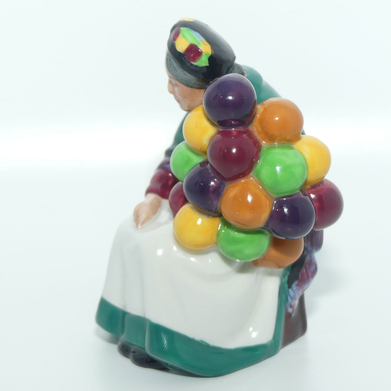 HN2129 Royal Doulton miniature figure Old Balloon Seller