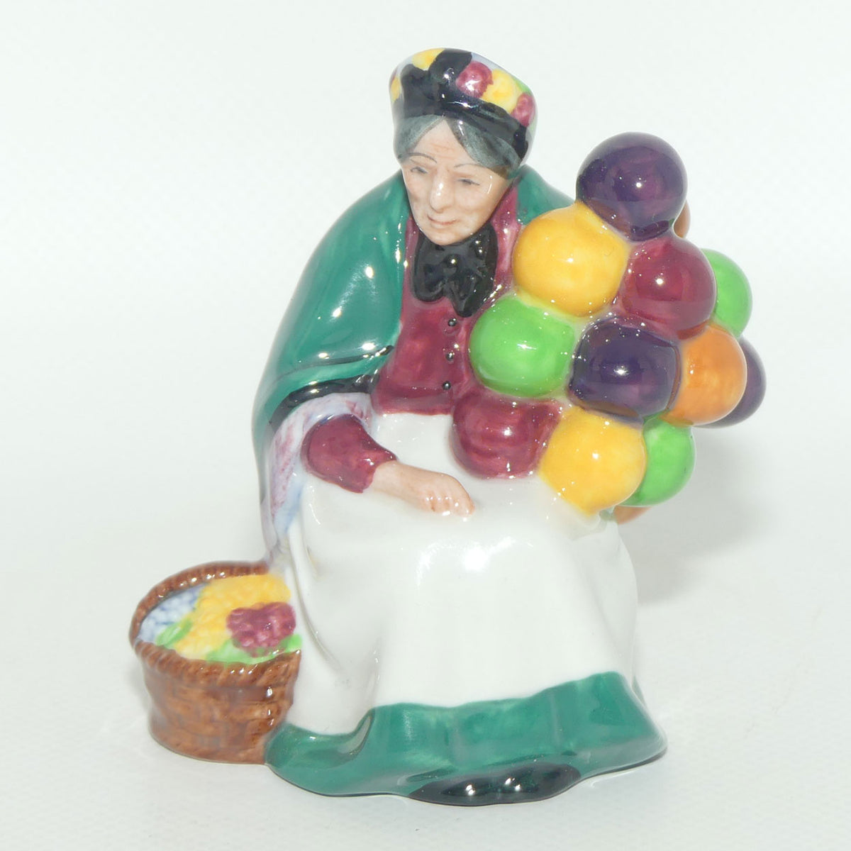 HN2129 Royal Doulton miniature figure Old Balloon Seller | #2