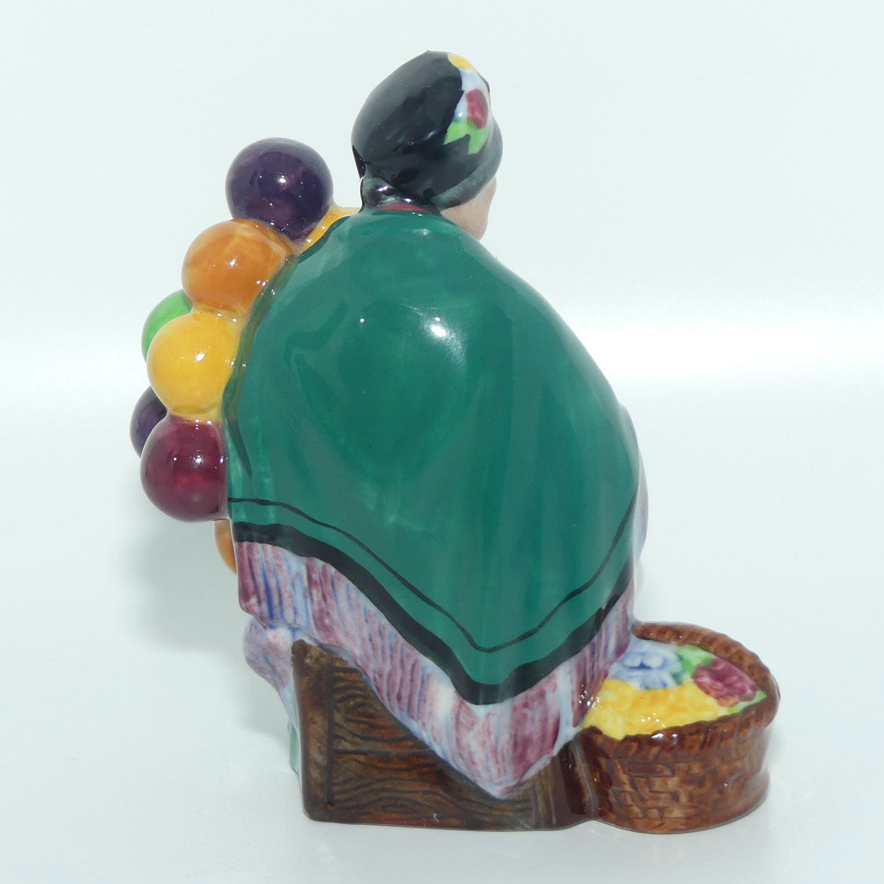 HN2129 Royal Doulton miniature figure Old Balloon Seller 