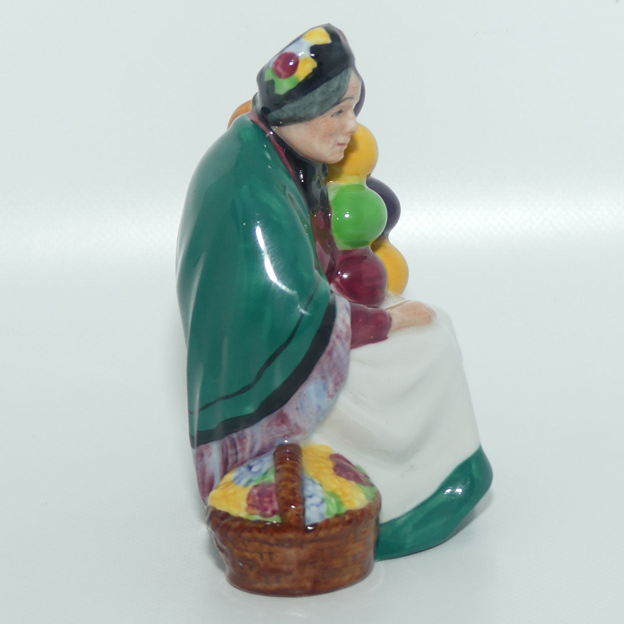 HN2129 Royal Doulton miniature figure Old Balloon Seller 