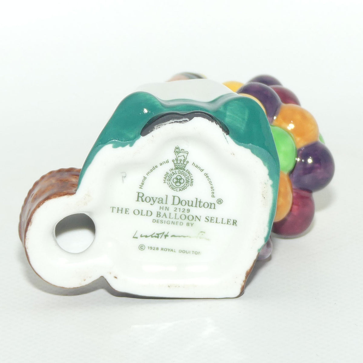 HN2129 Royal Doulton miniature figure Old Balloon Seller | #2