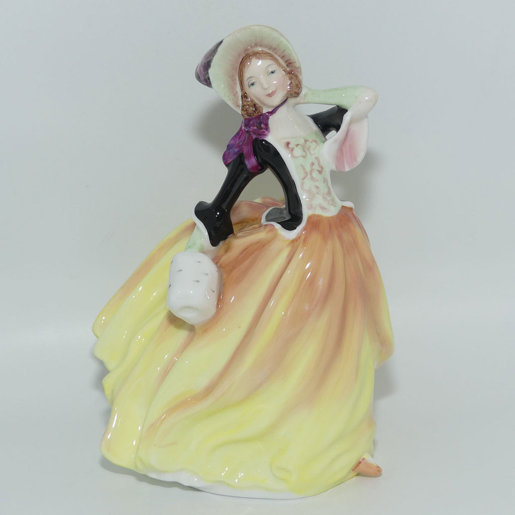 HN2131 Royal Doulton figure Autumn Breezes | Orange 