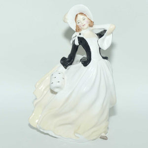 HN2147 Royal Doulton figure Autumn Breezes | Black and White