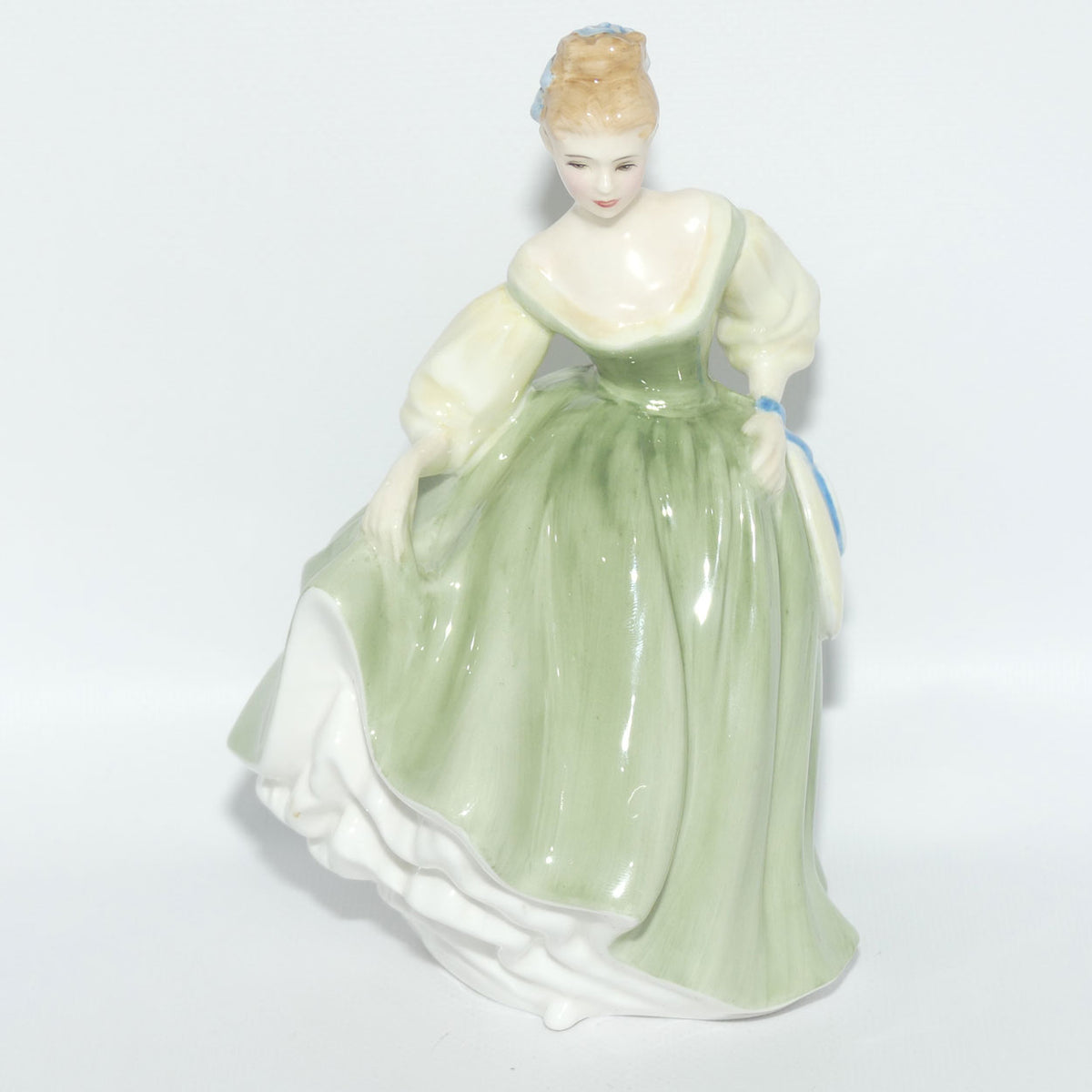 HN2193 Royal Doulton figure Fair Lady | Green | #2