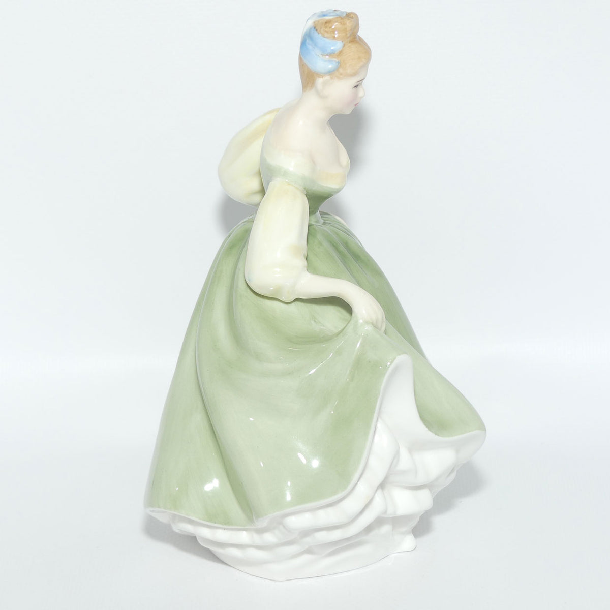 HN2193 Royal Doulton figure Fair Lady | Green | #2