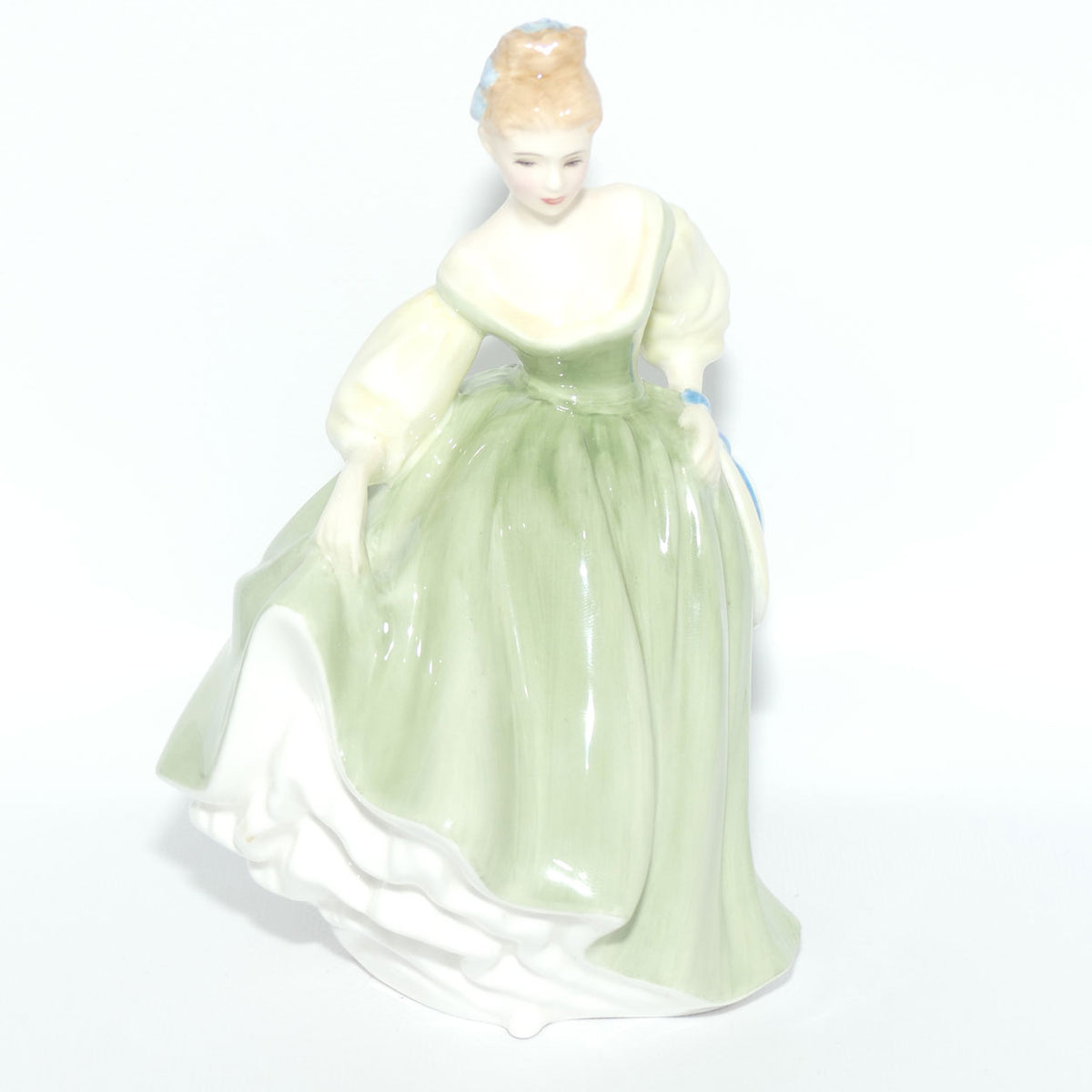 HN2193 Royal Doulton figure Fair Lady | Green | #2