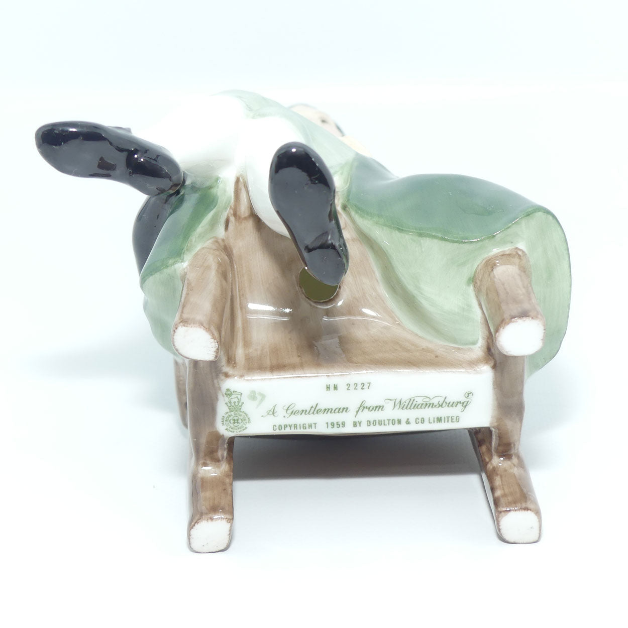 HN2227 Royal Doulton figure Gentleman from Williamsburg