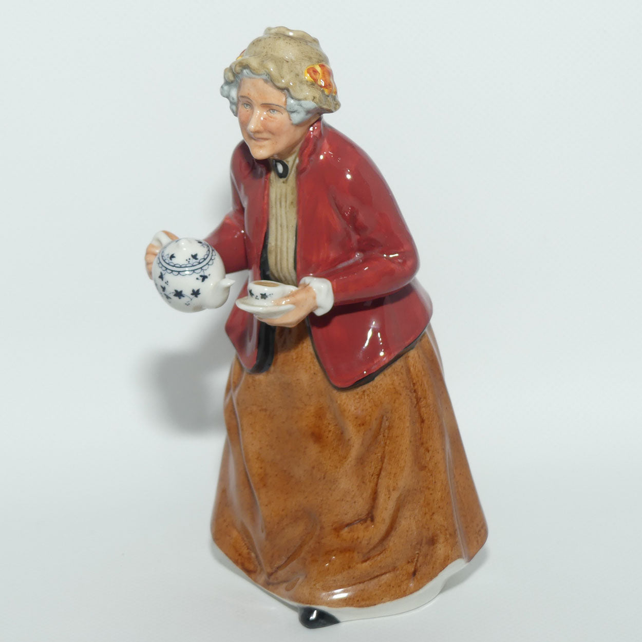 HN2255 Royal Doulton figure Teatime | earlier stamp