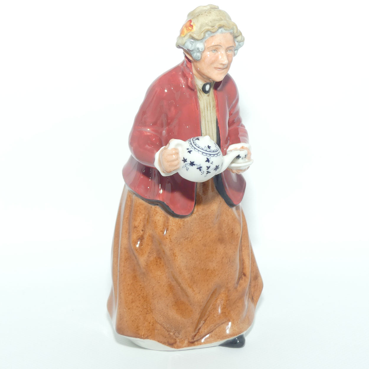 HN2255 Royal Doulton figure Teatime | earlier stamp