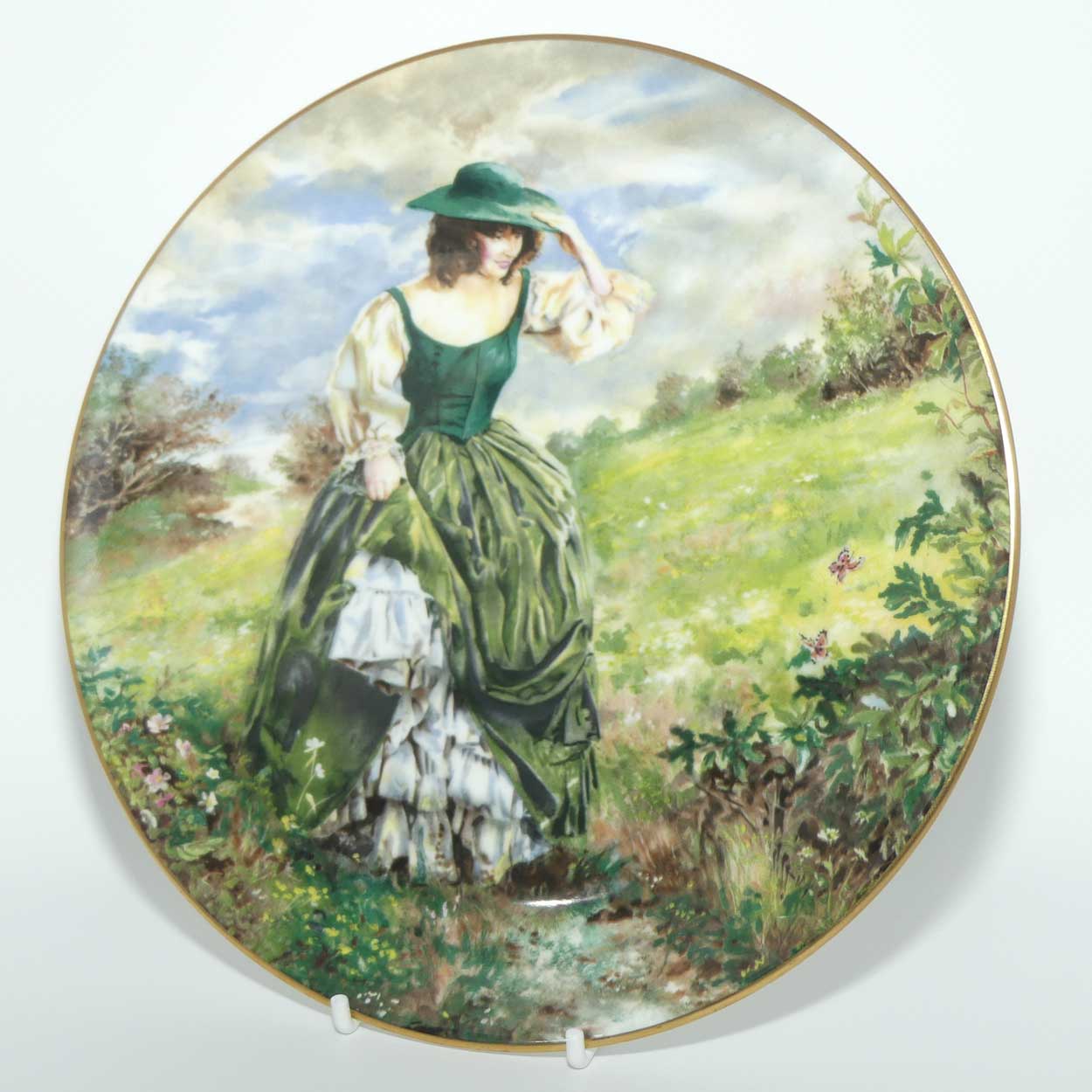 HN2309 Royal Doulton figure Buttercup | Companion plate