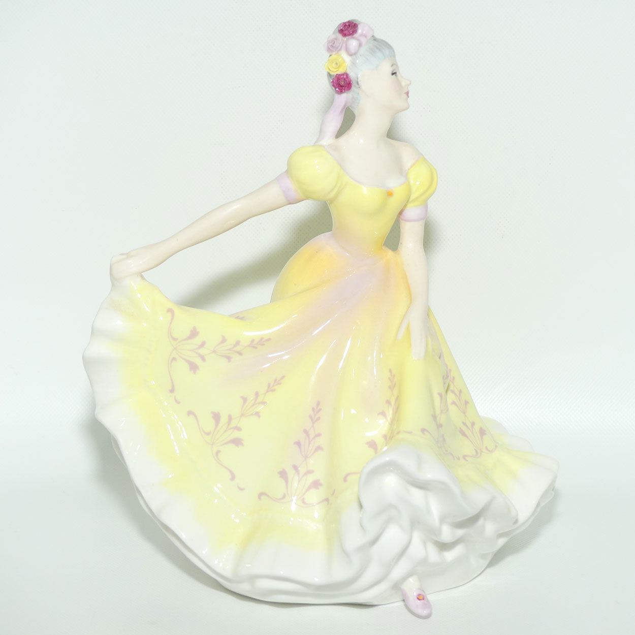 HN2379 Royal Doulton figure Ninette | Late | Yellow #1