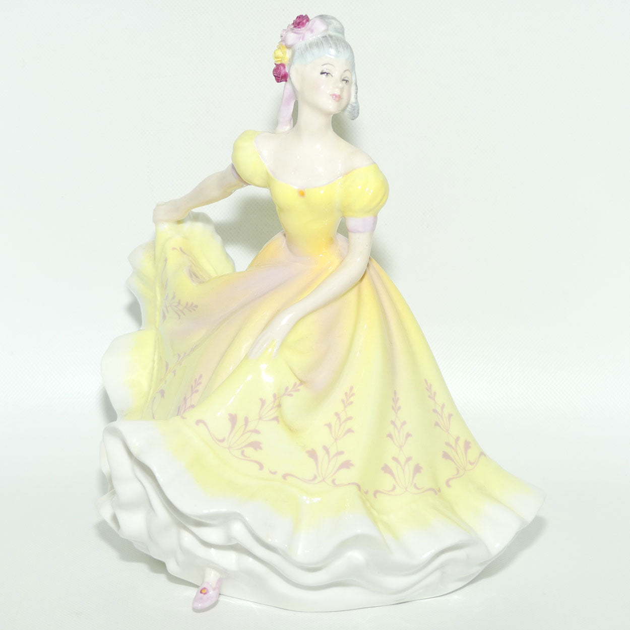 HN2379 Royal Doulton figure Ninette | Late | Yellow #1