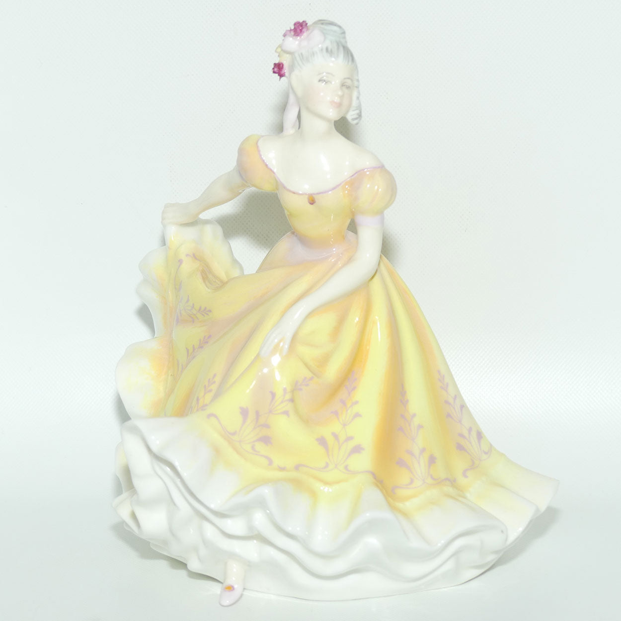 HN2379 Royal Doulton figure Ninette | Early | Yellow #2