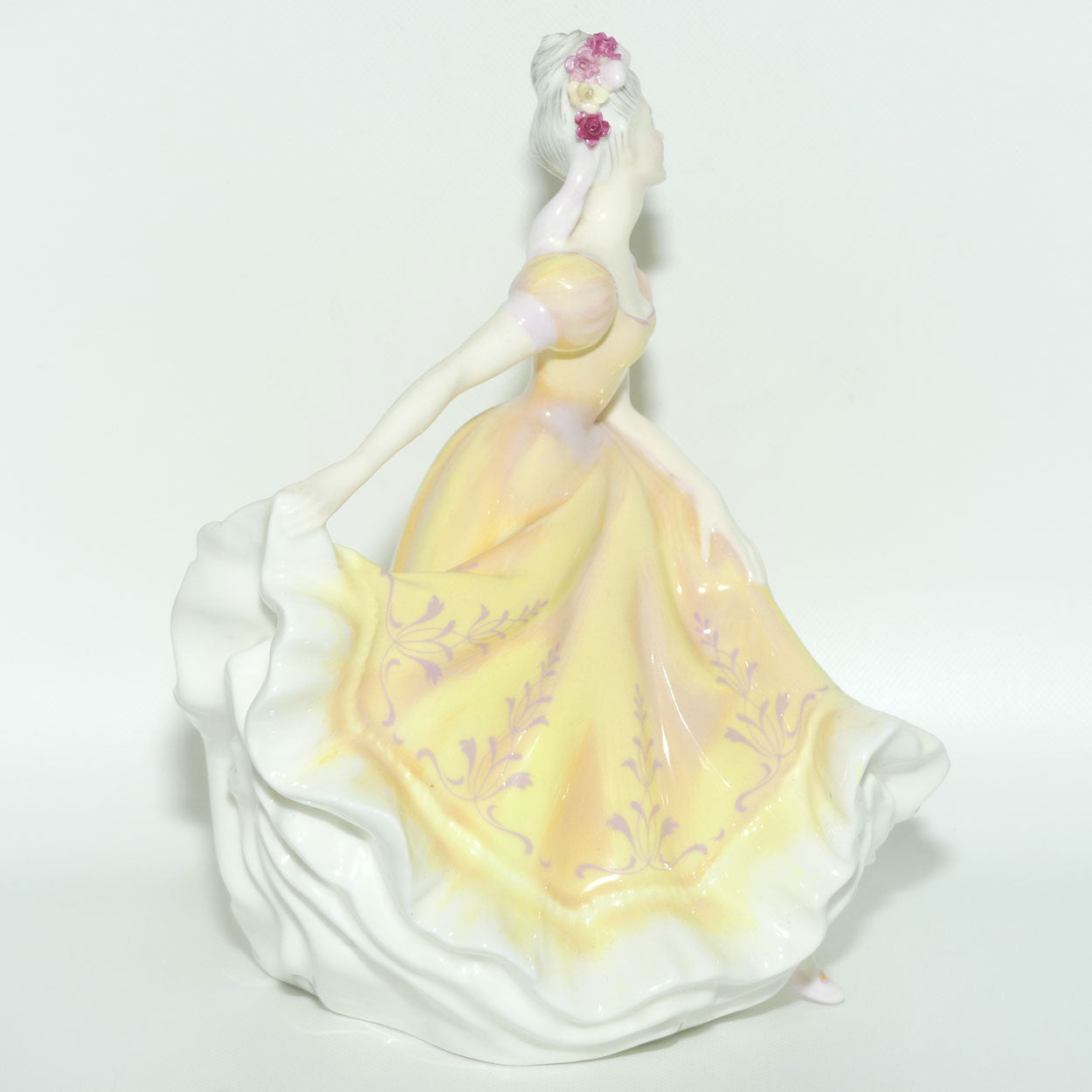 HN2379 Royal Doulton figure Ninette | Early | Yellow #2