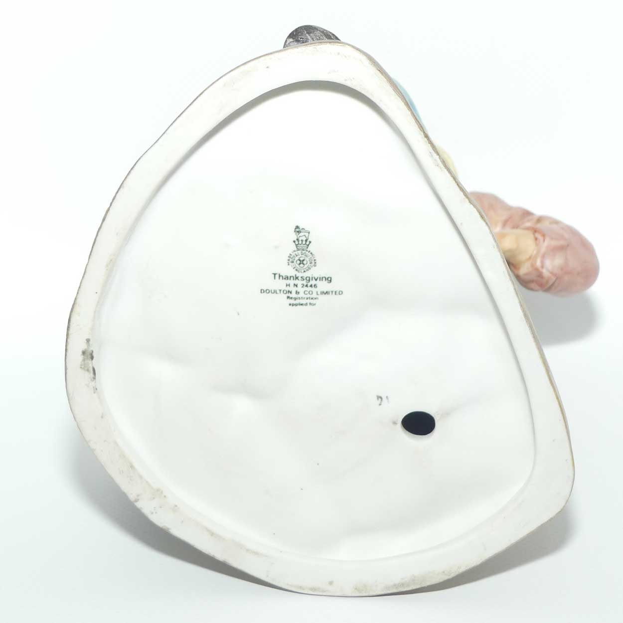 HN2446 Royal Doulton figure Thanksgiving | Matte
