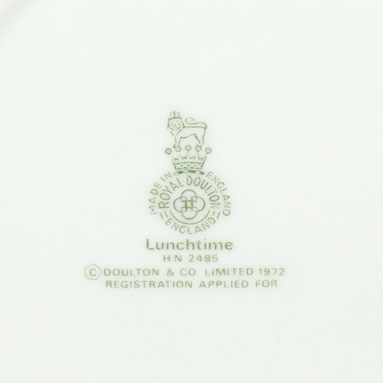 HN2485 Royal Doulton figure Lunchtime